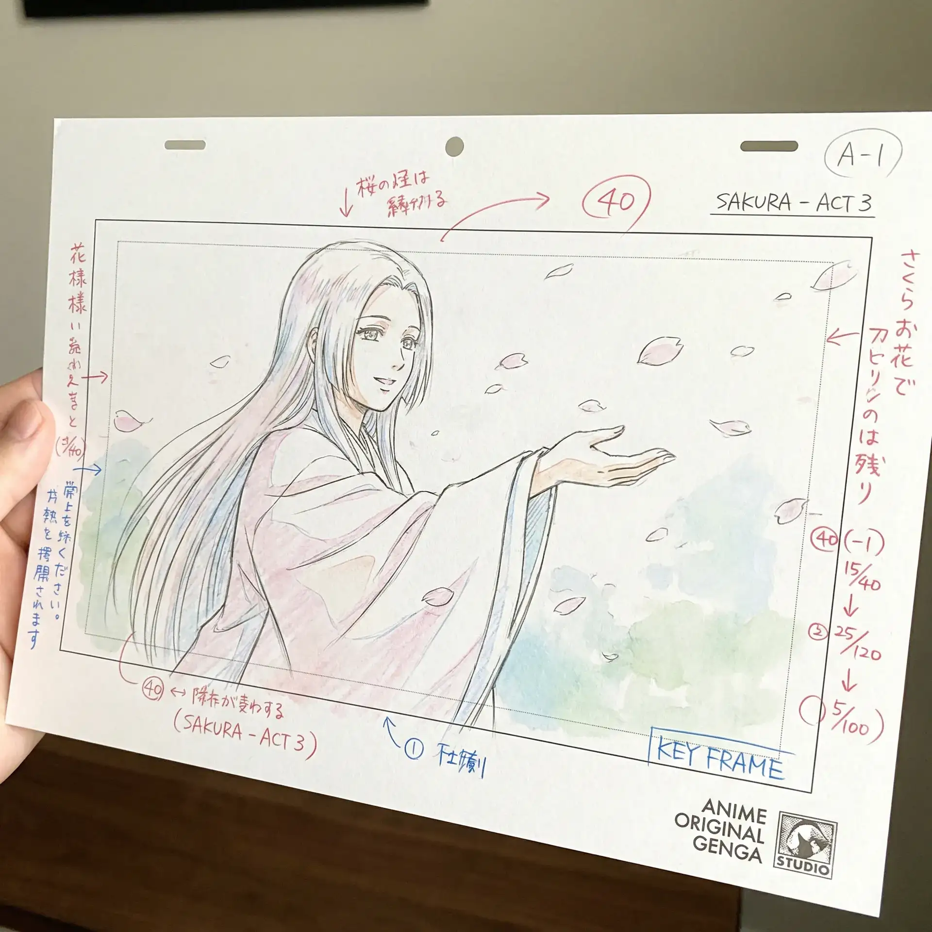 里番 原画作品春日序曲系列樱花飘落关键帧